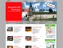 Tablet Screenshot of de.visitpardubice.com