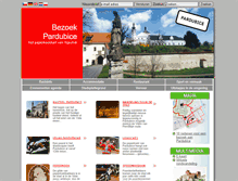 Tablet Screenshot of nl.visitpardubice.com