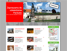 Tablet Screenshot of pl.visitpardubice.com